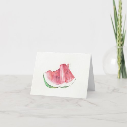 Watermelon Note Card