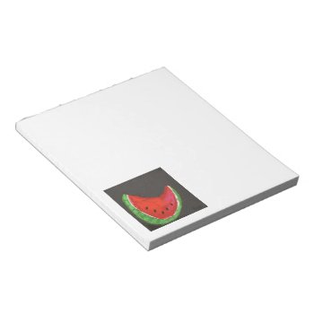 Watermelon Notepad by ronaldyork at Zazzle