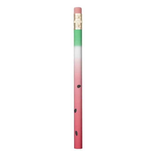 Watermelon Ombre Stripes Pencil (Vertical)