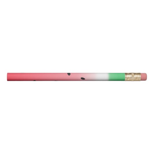 Watermelon Ombre Stripes Pencil (Rotated 90)