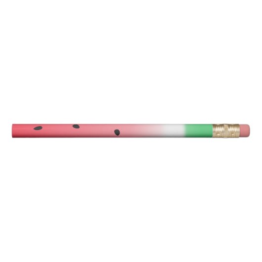 Watermelon Ombre Stripes Pencil (Front)