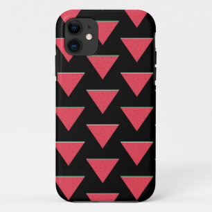 Watermelon on inverted red triangle resistance iPhone 11 case