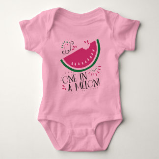 Watermelon One in a Melon Baby Romper