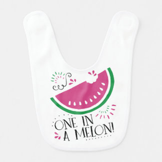 Watermelon One in a Melon Bib