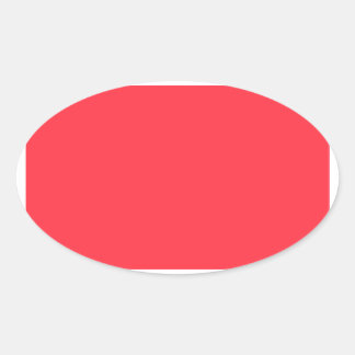 Watermelon Oval Sticker