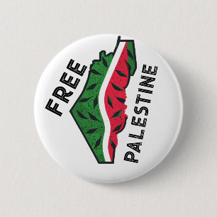 watermelon palestine button