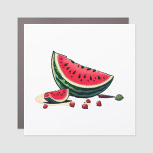 Watermelon Palestine Car Magnet