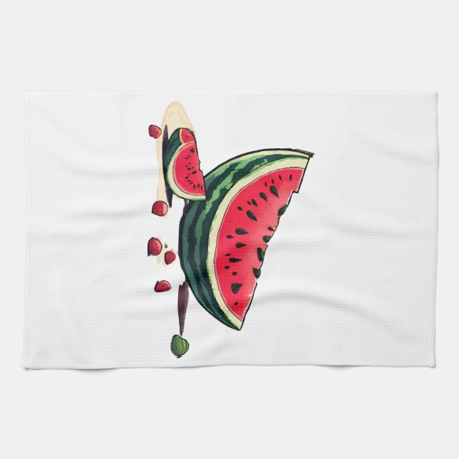 Watermelon Palestine Kitchen Towel (Horizontal)