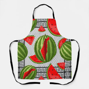 Watermelon Palestine Map Slice Apron