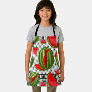 Watermelon Palestine Map Slice Apron