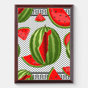 Watermelon Palestine Map Slice Award Plaque