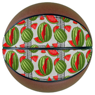Watermelon Palestine Map Slice Basketball