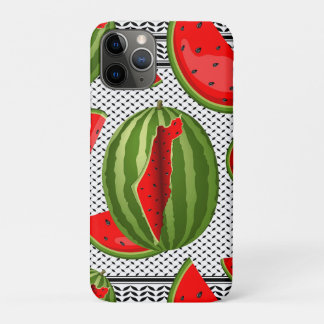 Watermelon Palestine Map Slice iPhone 11 Pro Case