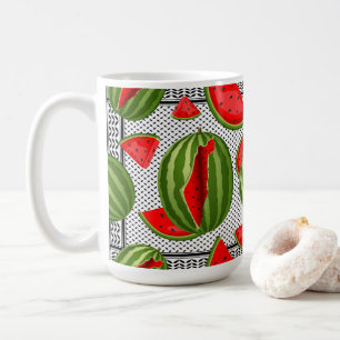 Watermelon Palestine Map Slice Coffee Mug