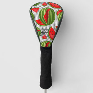 Watermelon Palestine Map Slice Golf Head Cover