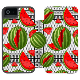 Watermelon Palestine Map Slice iPhone SE/5/5s Wallet Case