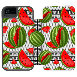Watermelon Palestine Map Slice iPhone SE/5/5s Wallet Case