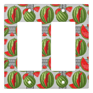 Watermelon Palestine Map Slice Light Switch Cover