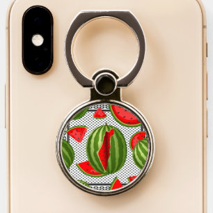 Watermelon Palestine Map Slice Phone Ring Stand