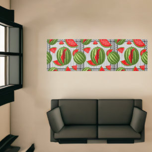 Watermelon Palestine Map Slice Runner