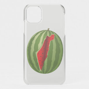 Watermelon Palestine Map Slice iPhone 11 Case