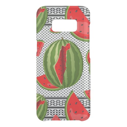 Watermelon Palestine Map Slice Uncommon Samsung Galaxy S8 Case