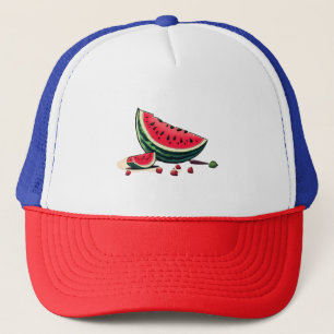 Watermelon Palestine Trucker Hat