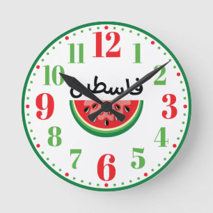 Watermelon Palestine Will Be Free Round Clock