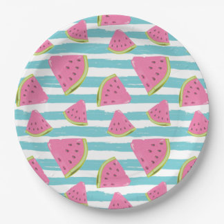 Watermelon Paper Plates
