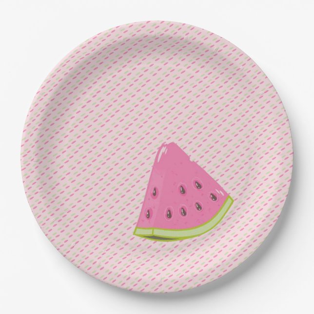 Watermelon Paper Plates (Front)