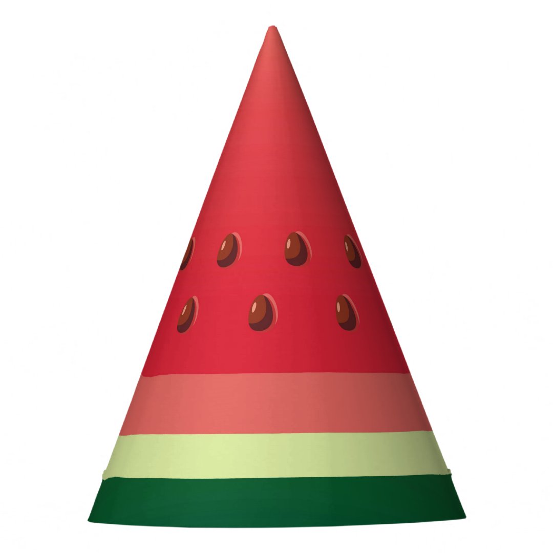 Watermelon Party Hat Zazzle