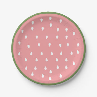 Watermelon Party Plate