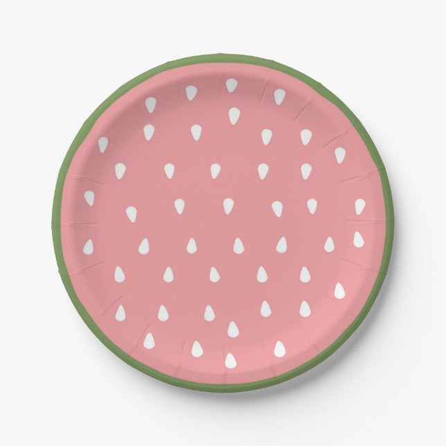 Watermelon Party Plate (Front)