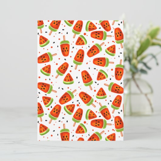 Watermelon pattern (Standing Front)