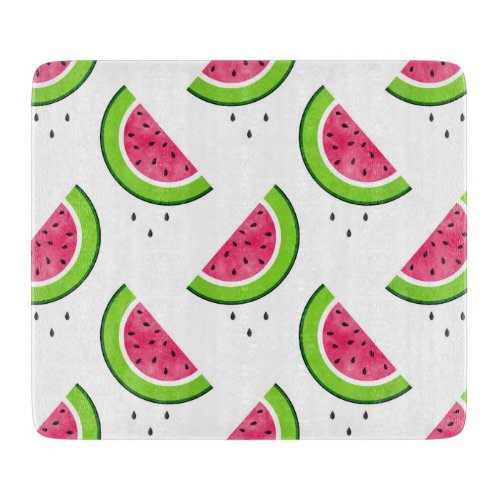 Watermelon Pattern 2 Cutting Board