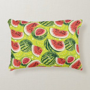 Watermelon Pattern 2 Decorative Pillow
