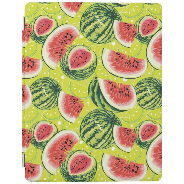 Watermelon Pattern 2 iPad Smart Cover (Front)