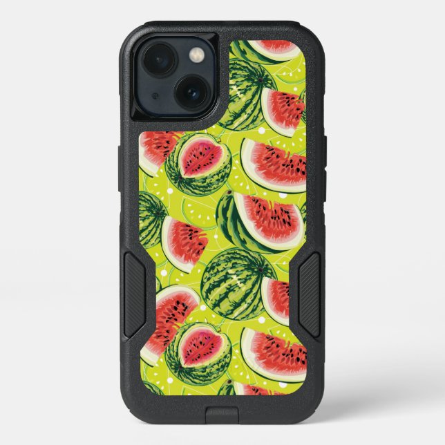 Watermelon Pattern 2 Otterbox iPhone Case (Back)