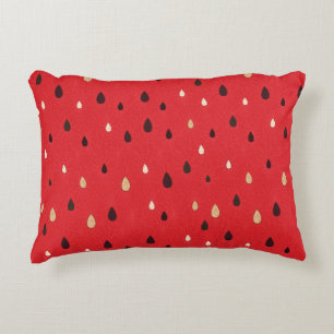 Watermelon Pattern Accent Pillow