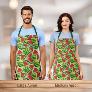 Watermelon Pattern Apron