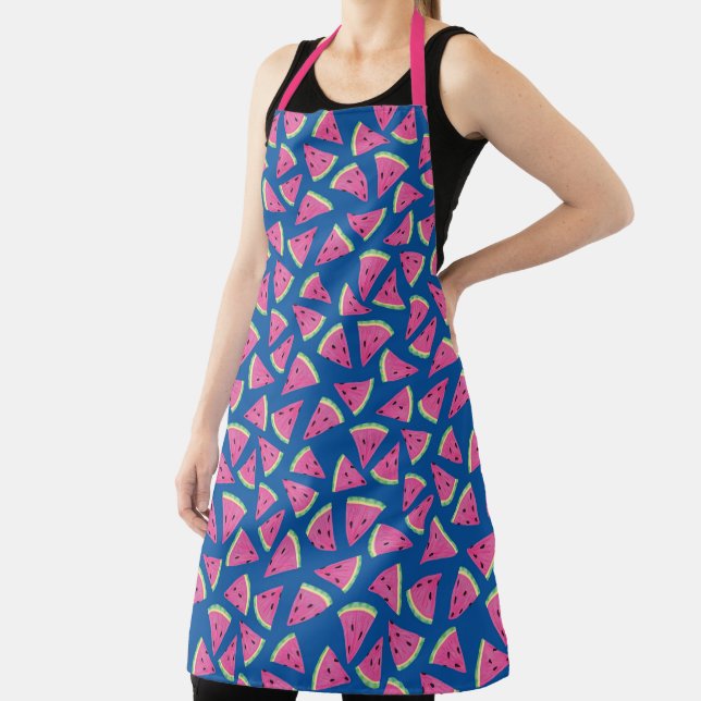 Watermelon pattern apron (Insitu)