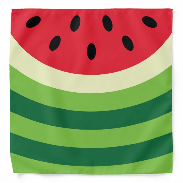 Watermelon Pattern Bandana (Front)