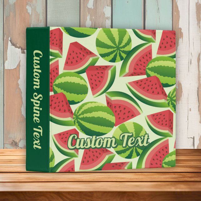 Watermelon Pattern Binder (Creator Uploaded)
