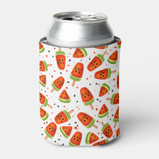 Watermelon pattern can cooler (Can Front)