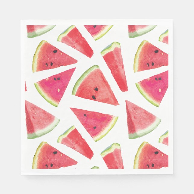 Watermelon Pattern Creation 2 Napkins (Front)