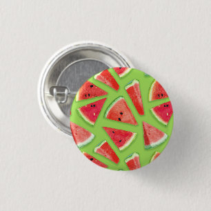 Watermelon Pattern Creation 3 Button