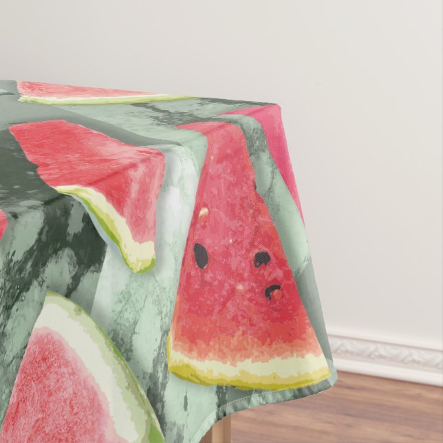 Watermelon Pattern Creation 4 Tablecloth (In Situ)
