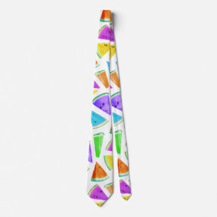 Watermelon Pattern Creation 6 Neck Tie