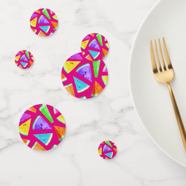 Watermelon Pattern Creation 9 Confetti (Group)