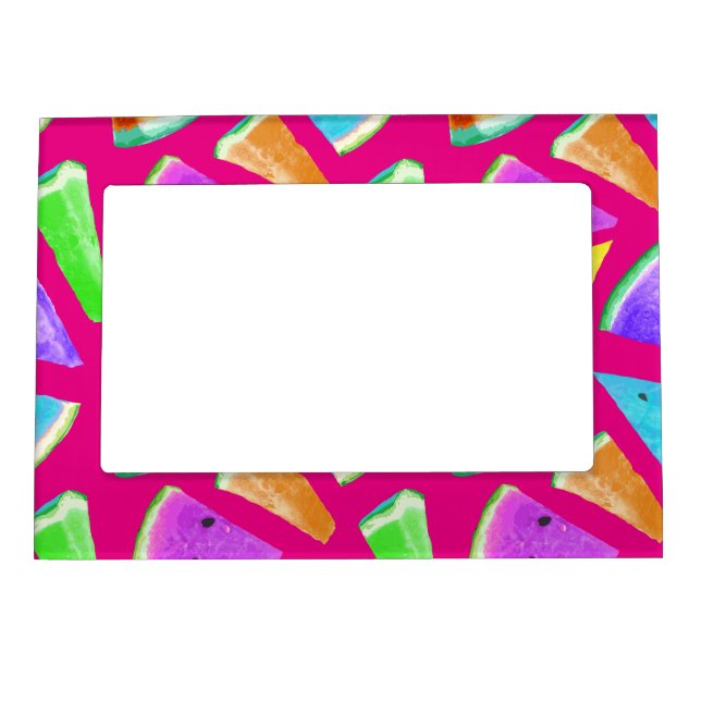 Watermelon Pattern Creation 9 Magnetic Frame (Front)